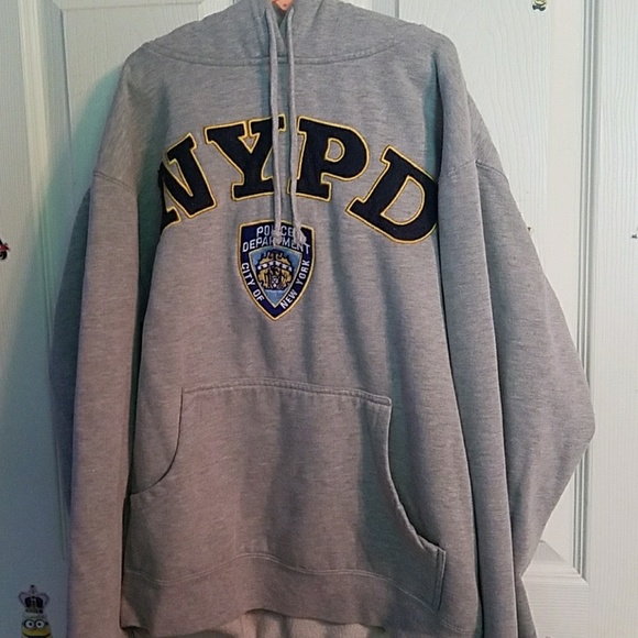 🚔Hooded fleece NYPD sweatshirt🚔 - Picture 1 of 2